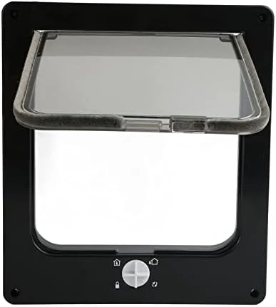 Interior Cat Flap, Automatic Window Closing Function Antiwear Cat Flap For Hollow Interior Dog Door (XL) 8 Interior Cat Flap, Automatic Window Closing Function Antiwear Cat Flap For Hollow Interior Dog Door (XL) - Image 6