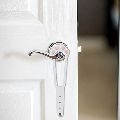 Yagosodee 2 Pcs Cat Door Holder Latch 4 Holes Adjustable Cat Door Stopper Alternative No Measuring To Keep Dogs Out Of Cat Litter Boxes And Food 6 Yagosodee 2 Pcs Cat Door Holder Latch 4 Holes Adjustable Cat Door Stopper Alternative No Measuring To Keep Dogs Out Of Cat Litter Boxes And Food - Image 4