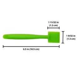 Designer Mini Spatula For Cat And Dog Food Cans & Other Cans, Jars, And Mixing Bowls. Great For Cooking And Baking! — By Crazy Dad’s (1 Green/1 Orange) -Greenies Pet Store 315qbmXpC6L