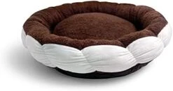 TONBO Soft Plush Small Cute And Cozy Food Dog Cat Bed, Washer And Dryer Friendly (Burger) -Greenies Pet Store 316Y2RzOGxL. AC