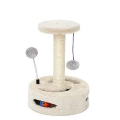 JYDQM Toy Climbing Furniture Cats Scratching Shape Interactive Toys Kitten Climbing Frame Cats Scratch Board (Color : A, Size : One Size)