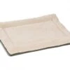 GabeFish Dog Outdoor Indoor Traveling Car Sleeping Bed Feeding Crate Mat Pet Polar Fleece Plain Floors Nap Pad For Cat White/Thick Small -Greenies Pet Store 31KVuxlHbHL