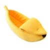 JENPECH Creative Banana Shape Pet Dog Cats Nest - Soft Winter Puppy Kitten Warm House Bed - Comfortable Cat House For Indoor Cats 1 JENPECH Creative Banana Shape Pet Dog Cats Nest - Soft Winter Puppy Kitten Warm House Bed - Comfortable Cat House For Indoor Cats -Greenies Pet Store 31Y5KA9N4aL