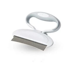 YangYan Kitten Cats Pet Adjustable Comfortable Durable Combs Hair Remover Cats Brush Pet Soft Grooming Tools (Color : Cherry Pink)