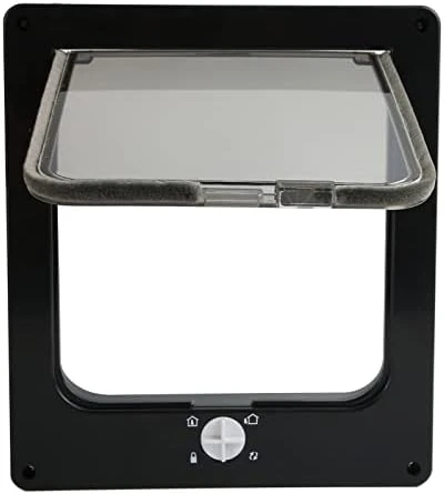 Interior Cat Flap, Automatic Window Closing Function Antiwear Cat Flap For Hollow Interior Dog Door (XL) 9 Interior Cat Flap, Automatic Window Closing Function Antiwear Cat Flap For Hollow Interior Dog Door (XL) - Image 7