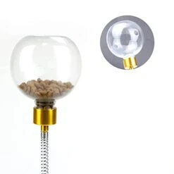 Cat Feeder Toy - 360-Degree Indoor Cats Slow Feeder Interactive Toy With Stable Base,Indoor Cats Food Snack Dispenser Toy For Living Rooms Yuab -Greenies Pet Store 31rgH0EsMXL