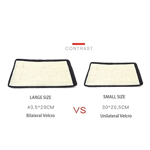 GAMIRA Pet Nest Cats Scratching Post Toys Cat Tree Cat Climbing Frame Pet Cat Scratch Sisal Mat Sofa Claw Protector For Furniture Leg Guard (Size : L (40.5x30cm)) 4 GAMIRA Pet Nest Cats Scratching Post Toys Cat Tree Cat Climbing Frame Pet Cat Scratch Sisal Mat Sofa Claw Protector For Furniture Leg Guard (Size : L (40.5x30cm)) - Image 2