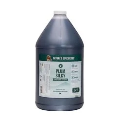 Nature's Specialties Plum Silky Ultra Concentrated Dog Shampoo Conditioner, Makes Up To 24 Gallons, Natural Choice For Professional Pet Groomers, Silk Proteins, Made In USA, 1 Gal