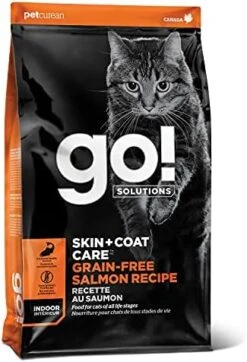 GO! Solutions Skin + Coat Care - Dry Cat Food, 16 Lb - Chicken Recipe With Grains - Cat Food For All Life Stages - With Probiotics -Greenies Pet Store 41 fuD5eICL. AC 4