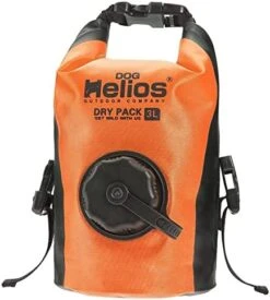 Dog Helios 'Grazer' Waterproof Outdoor Travel Dry Food Dispenser Bag, 3L, White -Greenies Pet Store 4102QyvkMwL. AC