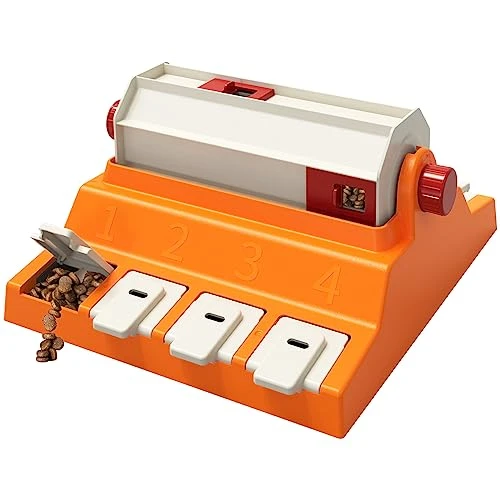 GOOLA Dog Puzzle Toys, Dog Slow Feeders, Interactive Dog Toys For IQ Training & Mental Enrichment, Fun Dog Treat Puzzle Toy For Large/Medium/Small Dogs (Orange) 3 GOOLA Dog Puzzle Toys, Dog Slow Feeders, Interactive Dog Toys For IQ Training & Mental Enrichment, Fun Dog Treat Puzzle Toy For Large/Medium/Small Dogs (Orange)