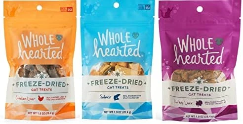 GENERIC WholeHearted Freeze-Dried Cat Treats (Chicken Liver, 1 Oz - 2 Pack) 5 GENERIC WholeHearted Freeze-Dried Cat Treats (Chicken Liver, 1 Oz - 2 Pack) - Image 3
