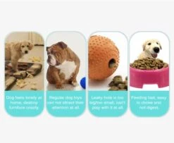 BIAVSI Dog Treat Puzzle Toys - Improve Intelligence Pet Toys Interactive, Slow Food Increase Vitality Dog Food Toy, Dog Toy Feeder, Suitable For All Small Breeds Of Dogs And Cats -Greenies Pet Store 4113zhusuZL