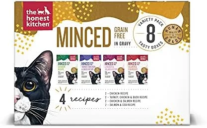 The Honest Kitchen Minced - Turkey In Bone Broth Gravy Wet Cat Food, 5.5 Oz (Pack Of 12) 6 The Honest Kitchen Minced - Turkey In Bone Broth Gravy Wet Cat Food, 5.5 Oz (Pack Of 12) - Image 4