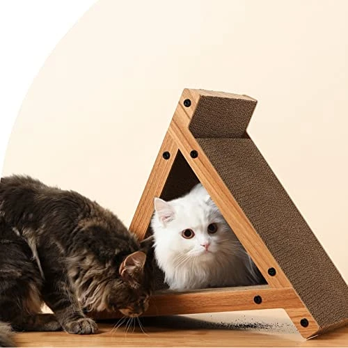 JYDQM Cats Scratcher Lounge Wooden Frame Cat Scratching Board Furniture Protection Detachable Indoor Scratchers (Color : A, Size : One Size) 6 JYDQM Cats Scratcher Lounge Wooden Frame Cat Scratching Board Furniture Protection Detachable Indoor Scratchers (Color : A, Size : One Size) - Image 4