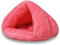 YangYan Soft Pet Bed Cats Dogs Bed House Winter Warm Sleeping Cats Nest Plush Puppy Cushion Mat Portable Pet Cat Supplies Bed For Cats (Color : Brown, Size : 50x40cm) -Greenies Pet Store 413aPhW0rwL. AC