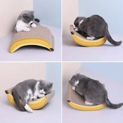 JYDQM Cats Scratching Board Claw Grinder Corrugated Paper Kitten Scraper Rest Mat Cats Supplies Wear-Resistant Scratcher (Color : A, Size : One Size) -Greenies Pet Store 413zUI4q0NL