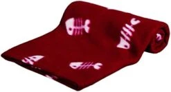 Trixie Beany Fleece Blanket, 100 ﾗ 70 Cm, Black -Greenies Pet Store 4161Ep7vNfL. AC