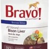 Bravo! Dog Treats Freeze Dried Buffalo Liver - All Natural - Grain Free - 3 Oz. 2 Pack -Greenies Pet Store 416HMlC6kNL. AC