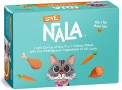 LOVE, NALA - Natural Adult Cat Wet Food - FLAKED Chicken With Pumpkin In Broth - Grain Free, Non-GMO, Prebiotic Fiber, Vitamins, Minerals - 12 Pack 2.4 Lbs. -Greenies Pet Store 418SLdP77yL. AC