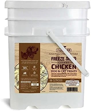 Saratoga Farms PetPREP Freeze-Dried Beef, Dog And Cat Treat And Food Topper, Emergency Food Supply, 5-Year Shelf Life (Bucket Of 10 Single Pouches) 7 Saratoga Farms PetPREP Freeze-Dried Beef, Dog And Cat Treat And Food Topper, Emergency Food Supply, 5-Year Shelf Life (Bucket Of 10 Single Pouches) - Image 5