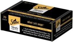 Sheba Treats Meaty Tender Sticks Soft Cat Treats Chicken Flavor, 0.14 Oz, 5 Count (Pack Of 10) -Greenies Pet Store 4199mmonAsL. AC