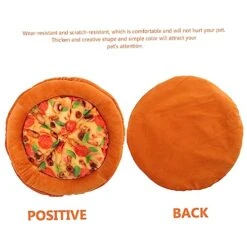 Balacoo Plushes 2pcs Cat Nest Outdoor Pet Bed Cat Mat For Food Indoor Cat House Pizza Cat Bed Plush Dog Pet Bed Squeaky Mat For Cat Kitten Bed Cat Houses The Dog Pet Mat Cat Supplies -Greenies Pet Store 419JQ3ejhSL