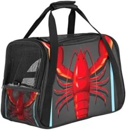 Pet Carrier Lobster Lemon Sea Food Pattern Soft-Sided Pet Travel Carriers For Cats,Dogs Puppy Comfort Portable Foldable Pet Bag Airline Approved 27 Pet Carrier Lobster Lemon Sea Food Pattern Soft-Sided Pet Travel Carriers For Cats,Dogs Puppy Comfort Portable Foldable Pet Bag Airline Approved -Greenies Pet Store 41BH8LUjhvL. AC
