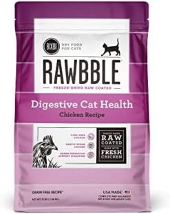 BIXBI Rawbble Dry Food Chicken Recipe For Cats, 3lb 30 BIXBI Rawbble Dry Food Chicken Recipe For Cats, 3lb -Greenies Pet Store 41BIDDzskhL. AC