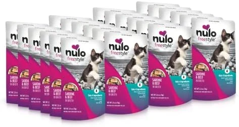 Nulo Freestyle Cat & Kitten Wet Cat Food Pouch, Premium All Natural Grain-Free Soft Cat Food Topper With Amino Acids For Heart Health And High Animal-Based Protein 16 Nulo Freestyle Cat & Kitten Wet Cat Food Pouch, Premium All Natural Grain-Free Soft Cat Food Topper With Amino Acids For Heart Health And High Animal-Based Protein - Image 14