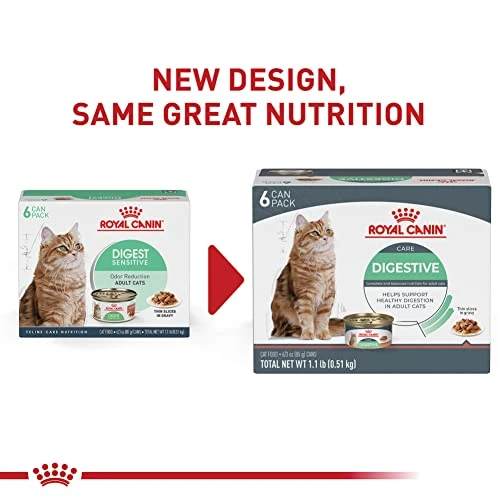 Royal Canin Digestive Care Thin Slices In Gravy Wet Cat Food, 3 Oz Cans 6-count 4 Royal Canin Digestive Care Thin Slices In Gravy Wet Cat Food, 3 Oz Cans 6-count - Image 2