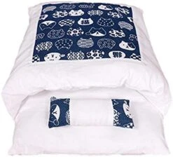 JENPECH 2021 New Lovely Cat Bed - Owl Star Print Cat Warm Sleeping Bed Bag - Washable Closed Kitten Net With Pillow -Greenies Pet Store 41D fS3hiBL. AC