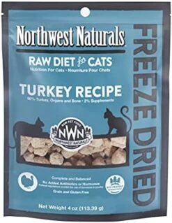 Northwest Naturals Freeze Dried Diet For Cats – Chicken Cat Food – Grain-Free, Gluten-Free Pet Food, Cat Training Treats – 11 Oz. -Greenies Pet Store 41DPAm76MlL. AC