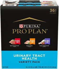 Purina Pro Plan Urinary Tract Cat Food Gravy, Urinary Tract Health Chicken Entree - (24) 3 Oz. Pull-Top Cans -Greenies Pet Store 41F9nkmpbTL. AC