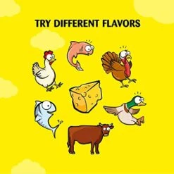 Dog Chew Toy, 2021 Upgraded Durable Natural Rubber Dog Ball Tug Of War, Dog Rope Salmon Cat Treats 60 (hh) -Greenies Pet Store 41GNqParYzL