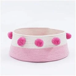 YangYan Woven Cat Litter Four Seasons Universal Cat Cat Bed Cat House Small Dog Kennel Pet Supplies (Color : A) -Greenies Pet Store 41HjmnwI4YL. AC