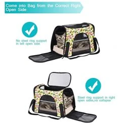 Pet Carrier Cute Sushi Japanese Food Soft-Sided Pet Travel Carriers For Cats,Dogs Puppy Comfort Portable Foldable Pet Bag Airline Approved -Greenies Pet Store 41IDpqo3hWS