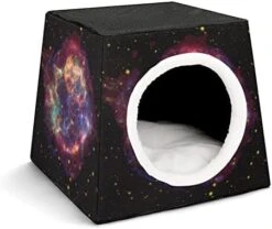 Printed Cat Cube Kitty House Indoor Cats Bed Cat Sofa Small Dogs Shelter Warm And Cozy Food Truck Illustration 23 Printed Cat Cube Kitty House Indoor Cats Bed Cat Sofa Small Dogs Shelter Warm And Cozy Food Truck Illustration -Greenies Pet Store 41IlOL3Pa1L. AC