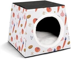 Indoor Cat House Cat Bed Cat Sofa Printed Cat Cube With Small Pillow For Kitty Small Dogs Food Chicken Glove 27 Indoor Cat House Cat Bed Cat Sofa Printed Cat Cube With Small Pillow For Kitty Small Dogs Food Chicken Glove -Greenies Pet Store 41JpAAtUv7L. AC