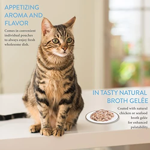 INABA Twin Packs Side Dish For Cats - Tuna & Chicken Recipe In Tuna Broth (8-2 Packs) 5 INABA Twin Packs Side Dish For Cats - Tuna & Chicken Recipe In Tuna Broth (8-2 Packs) - Image 3