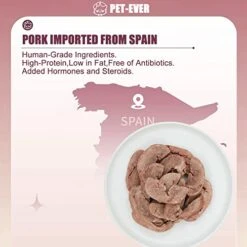 PET-EVER Freeze Dried Cat And Dog Treats Single Ingredient Human Grade Freeze Dried Raw Pork Heart-Rich Taurine Vb Cu,Maintain The Heart,Hair&Skin Care+Cat Food Tasting Pack 12 PET-EVER Freeze Dried Cat And Dog Treats Single Ingredient Human Grade Freeze Dried Raw Pork Heart-Rich Taurine Vb Cu,Maintain The Heart,Hair&Skin Care+Cat Food Tasting Pack -Greenies Pet Store 41M2lz3phyL