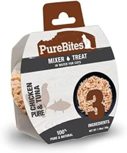 PureBites Wet Mixers | Chicken & Shrimp | Only 3 Ingredients | Single Tray (Packaging May Vary) -Greenies Pet Store 41MCBX8rQQL. AC