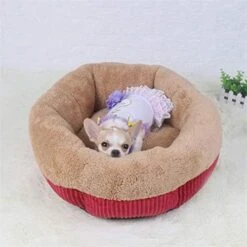 SENERY Winter Warm Beds For Small Dogs Deep Dish Dirt-Resist Waterproof Pet House Soft Comfort Puppy Cat Nest -Greenies Pet Store 41MY9dGOcwL. AC