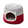New Winter Deep Sleep Comfort Cat Bed Cats Tent Cozy Cave Capsule Small Dogs Cats House Indoor (Large,Wine Red) -Greenies Pet Store 41N8NHz4dIL