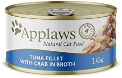 Applaws Natural Wet Cat Food, 16 Pack, Limited Ingredient Food For Cats, Chicken Selection Variety Pack In Broth, 2.47 Oz Cans -Greenies Pet Store 41NNz5kv5FL. AC
