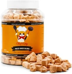 Chef Kitty - Premium Freeze Dried Cat Treats Salmon 1.75oz -Greenies Pet Store 41OMWAaoyL. AC