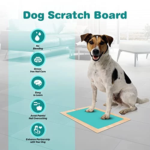 Tiatailtoys Foam Padded Dog Nail Scratch Board - Dog Scratch Pad For Nails - Scratch Boards For Dogs - Pet Grooming - Stress-Free Playtime - Safe & Easy To Train - Pet Care & Dog Products Gift 7 Tiatailtoys Foam Padded Dog Nail Scratch Board - Dog Scratch Pad For Nails - Scratch Boards For Dogs - Pet Grooming - Stress-Free Playtime - Safe & Easy To Train - Pet Care & Dog Products Gift - Image 5