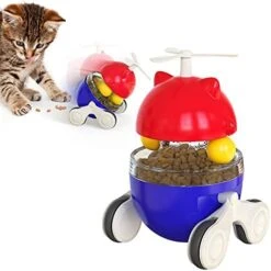 PUINGREN Cat Food Tumbler Toys Cat Food Dispenser Cat Treat Toys Cat Food Balance Ball,Cat Food Puzzle Feeder For Indoor Cats InteractiveToy Gift For Kitten/Dogs-USB Charging Cat Toys(Yellow) 21 PUINGREN Cat Food Tumbler Toys Cat Food Dispenser Cat Treat Toys Cat Food Balance Ball,Cat Food Puzzle Feeder For Indoor Cats InteractiveToy Gift For Kitten/Dogs-USB Charging Cat Toys(Yellow) -Greenies Pet Store 41QPhYnInwS. AC