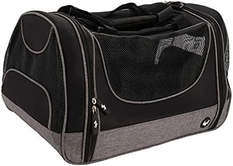 Dogit Explorer Soft Carrier Tote Bag, Small Dog Travel Carrier,Burgundy,Burgundy,77558 6 Dogit Explorer Soft Carrier Tote Bag, Small Dog Travel Carrier,Burgundy,Burgundy,77558 - Image 4