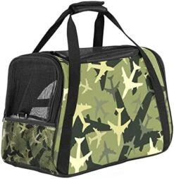 Pet Carrier Color Seafood Pattern Soft-Sided Pet Travel Carriers For Corgi,Cats,Dogs Puppy Comfort Portable Foldable Pet Bag Airline Approved 24 Pet Carrier Color Seafood Pattern Soft-Sided Pet Travel Carriers For Corgi,Cats,Dogs Puppy Comfort Portable Foldable Pet Bag Airline Approved -Greenies Pet Store 41RGMIdtSZL. AC